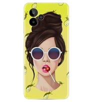 General Mobile GM 24 Pro Kılıf Resimli Desenli Baskılı Silikon Lollipop Woman 1416