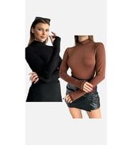 Kadın Parmak Detaylı Body
