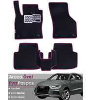 AUDİ Q3 (2011-2018) Uyumlu EVA Paspas Tam Set–Araca Özel,Su Geçirmez,Hızlı ve Kolay Montaj