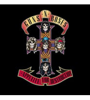 (Müzik CD sidir Plak Değildir) CD Guns N' Roses Appetite For Destruction CD