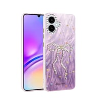 Samsung Galaxy A06 Kılıf Blade Aynalı Desenli Kapak - Desen 1