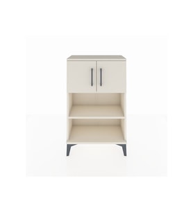 Arges Komodin 2 Raflı 2 Kapaklı 60x30x96 Aytaşı-Aytaşı