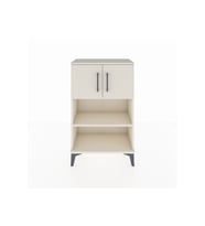 Arges Komodin 2 Raflı 2 Kapaklı 60x30x96 Aytaşı-Aytaşı