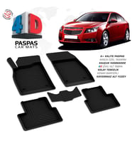 Chevrolet Cruze 4D Araca Özel Havuzlu Kauçuk Paspas 2009 ve Üzeri