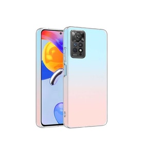 Xiaomi Redmi Note 11 Pro 5G Kılıf Şeffaf İnce Esnek Süper Silikon (Renksiz)