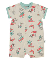 Civil Baby Surf Baskılı 6-18 Ay Tulum - Bej
