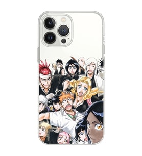 Iphone 15 PRO Uyumlu Bleach Tasarımlı Şeffaf Telefon Kılıfı