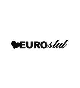 Love Euro Slut Oto Sticker 20 Cm