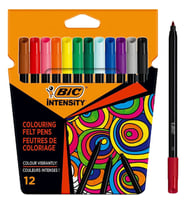 Bic Intensity Keçeli Boya Kalemi 12 Renk 