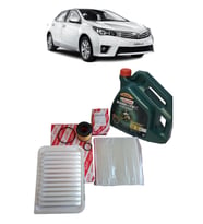 2008-2018 BENZİNLİ TOYOTA AVENSİS 1.6 1.8 2.0 MOTORLARA UYGUN YAĞ BAKIM SETİ MAGNATEC 5W 30
