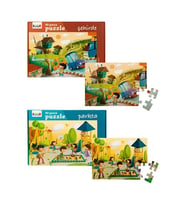 Eolo Şehirde Ve Parkta 2Li Puzzle Set