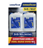 Ultra Performans Adblue Dizel Egzoz Sıvısı 10 Litre 5+5=10 LT  2 Li Set