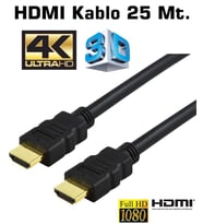 25 METRE HDMI KABLO HD TV KABLOSU 3D HD KABLO