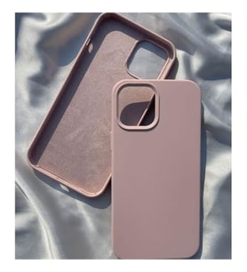 Coverzone Apple iPhone 13 Pro ?le Uyumlu K?l?f Z-Mara Lansman Vieri Tam Koruma Arka Kapak Kamera Koruma �?k?nt?l? P�r�zs�z Y�zey Pembe