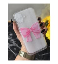 Iphone 16 Uyumlu Baskılı Şeffaf Telefon Kılıfı