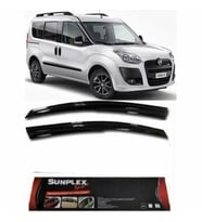 Fiat Doblo 2 ve 3 kasa uyumlu Mugen Cam Rüzgarlığı 2010 sonrası 2'li Sunplex (Beyaz)