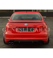 Volkswagen Jetta Uyumlu 2011 - 2017 Spoiler (Renksiz)