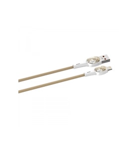 Ldnıo Hızlı Şarj Kablosu Lightning 2m Gold LS832