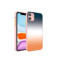 Apple iPhone 11 Uyumlu Kılıf Kamera Korumalı Renkli Temperli Zore X-Cam Kapak (Model 12)