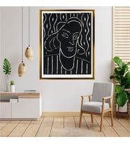 Altın  Çerçeveli tablo n651
