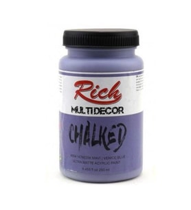 Rich Multi Decor Chalked Akrilik Boya 250 cc. 4554 VENEDİK MAVİ 
