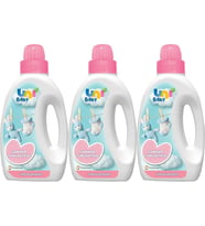 Uni Baby Çamaşır Yumuşatıcı 1500Ml Hassas Ciltler İçin/Hipoalerjenik (Pembe) (3 Lü Set)