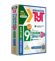 2024 TYT Türkiye Geneli Kurumsal 9lu Dijital Çözümlü Paket Deneme Sınavı
