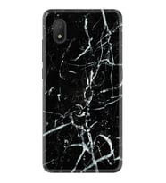 TCL L7 Kılıf Resimli Silikon Kılıf Black Marble 3 1382