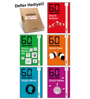 60 Dakikada Güçlü Kişisel Gelişim Seti Defter Hediyeli 5.Kitap
