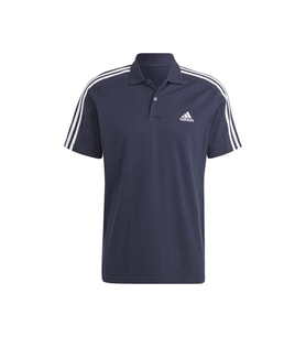 adidas M 3S Pq Ps Erkek Günlük Polo Tişört IC9311 Lacivert