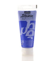 Pebeo Studio Akrilik Boya 100 ml. 25 Light Ultramarine Blue 