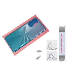 Xiaomi Mi 10 T Arka Kapak CAM MAVİ + B-7000 - SÖKME APARATI