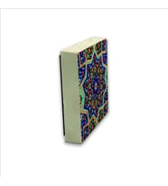 Çini Desen Baskılı Doğaltaş  Magnet(KD-013)Buzdolabı Süsü