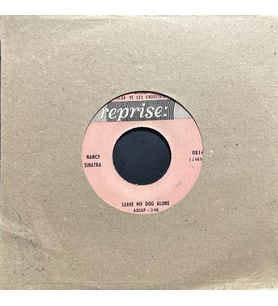Nancy Sinatra Leave My Dog Alone 45lik Plak (Karışık)