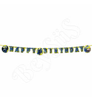 Batman Temalı Happy Birthday Banner