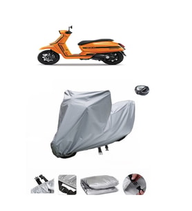 Lambretta X300  Su Geçirmez Motosiklet Brandası ARKA ÇANTA UYUMLU