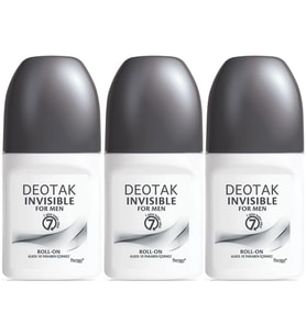 Deotak Roll-On 35ML Invısıble (Formen/Erkek) (3 Lü Set)