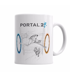 Portal 2  Personagens Kupa Bardak Porselen