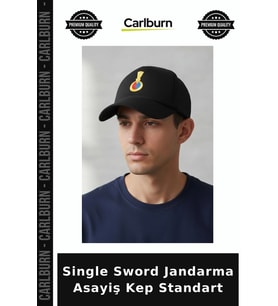 Single Sword Jandarma Asayiş Kep Standart Personel Şapkası Koruyucu Başlık Resmi Kıyafet