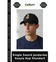 Single Sword Jandarma Asayiş Kep Standart Personel Şapkası Koruyucu Başlık Resmi Kıyafet