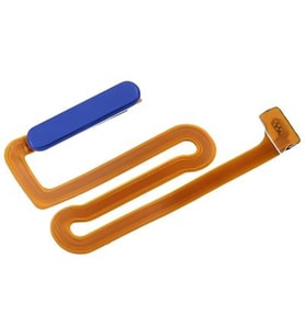 Samsung Galaxy M12 - SM-M127F Parmak İzi Okuyucu Flex MAVİ
