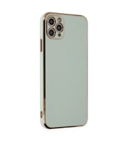 Apple iPhone 11 Pro Max Kılıf Volet Silikon - Açık Yeşil