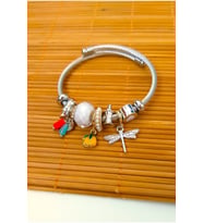 Gül Charm Pandora Model Bileklik