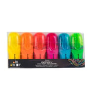 Serve Berry Mini Neon Fosforlu Kalem 6'lı