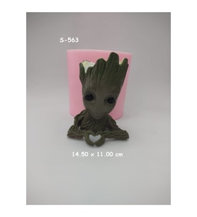 Groot Saksı No: 3 Silikon Kalıp