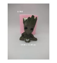 Groot Saksı No: 3 Silikon Kalıp