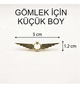 İHA Pilot Gömlek Bröve (Küçük Boy - Gömlek İçin)