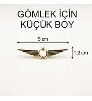 İHA Pilot Gömlek Bröve (Küçük Boy - Gömlek İçin)