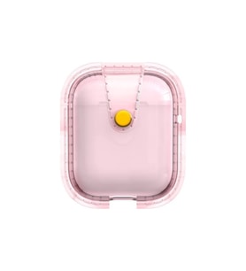 Lexroo Airpods Airbag 33 Darbelere Karşı Dayanıklı Magnetik Kılıf - Pembe