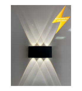 Modern 1. Sınıf Kalite Modern Tasarım Ithal Led Aplik Iç Ve Dış Ortam Kullanım Şık Görsel
